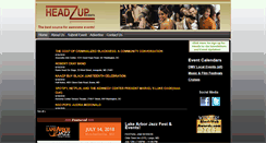 Desktop Screenshot of headzup-events.com